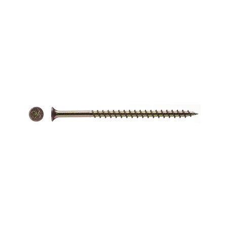 Big Timber 5DCY104#10 by 4-inch #2-drive bit Coarse Thread-Yellow Zinc,(238 per Box)